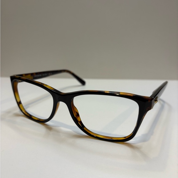 FRAMES ONLY - COACH HC 6129 - 5446 (BLACK/TORTOISE) 54•16•140 - Picture 2 of 11